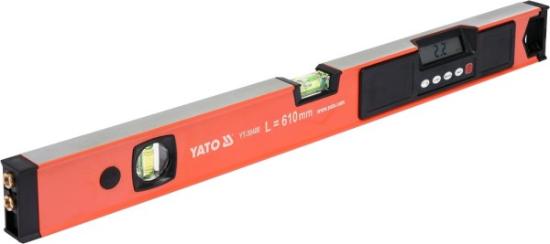 Prekės „Gulsčiukas 61 cm elektroninis - lazeris Yato YT-30400 IŠPARDUOTA“ paveikslėlis