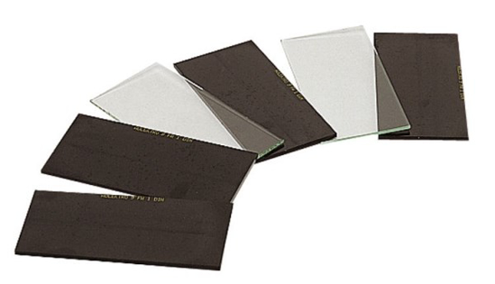 Prekės nuotrauka Stikliukas tamsintas suvirinimo skydeliui DIN 10 90 x 110 mm Binzel