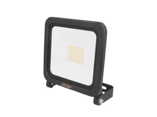 Prekės „Prožektorius LED 30W IP65 4000K 2400lm juodas LEDline IŠPARDUOTA“ paveikslėlis