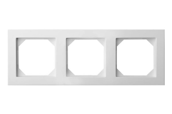 Prekės nuotrauka Rėmelis 3 vietų K14-245-03 Epsilon White baltos spalvos Liregus