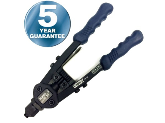 Prekės nuotrauka Kniedijimo aparatas 3,2 - 4,8 mm AL/NP RP100 su 2 rankenomis Rapid IŠPARDUOTA