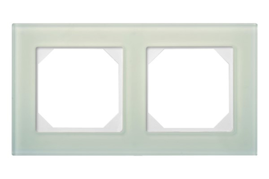 Prekės nuotrauka Rėmelis 2 vietų 6 mm K14-245-02 Epsilon Natural glass natūralus matinis stiklas Liregus