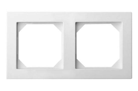 Prekės nuotrauka Rėmelis 2 vietų K14-245-02 Epsilon White baltos spalvos Liregus