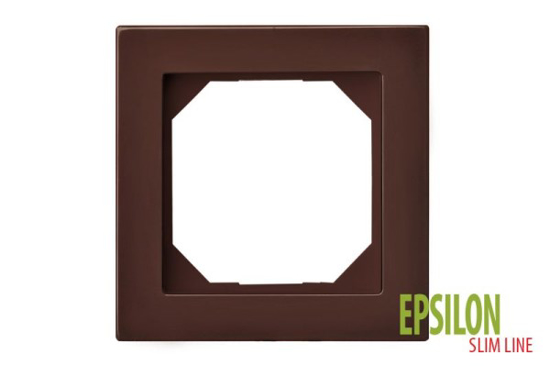 Prekės nuotrauka Rėmelis 1 vietos K14-145-01 Epsilon baltos spalvos SlimLine Liregus