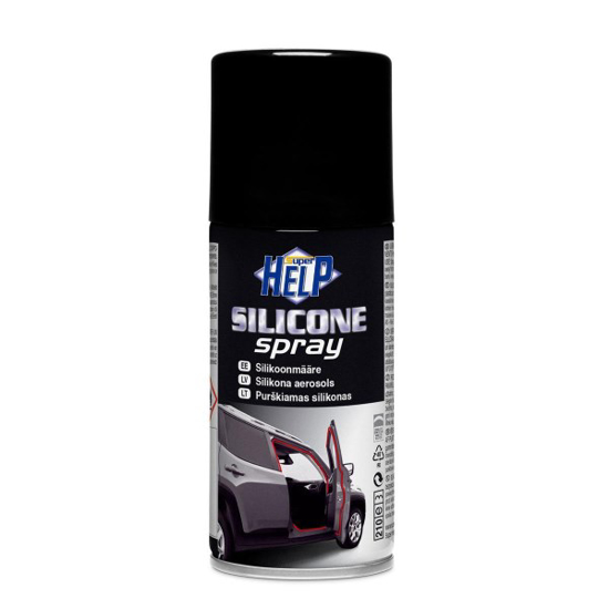 Prekės nuotrauka Tepalas aerozolinis silikoninis 150 ml Super Help IŠPARDUOTA