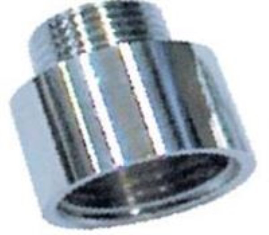 Prekės nuotrauka Perėjimas chromuotas  1/2" - 3/4" i/v Remer IŠPARDUOTA
