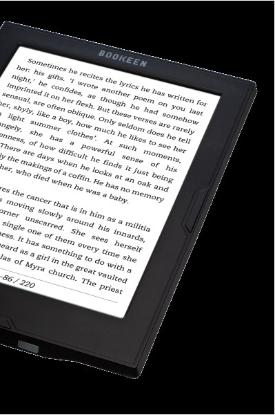 Prekės „BOOKEEN Cybook Muse Light 6'' touch 4GB “ paveikslėlis