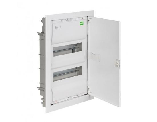 Prekės „Skydelis elektros 28 modulių  MSF RP 2/28 IP30 N+PE metalinėmis durelėmis IŠPARDUOTA“ paveikslėlis