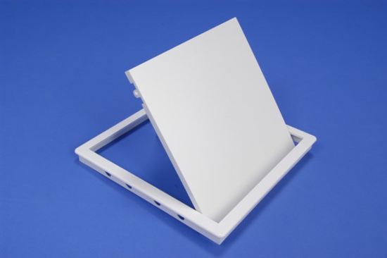 Prekės nuotrauka Durelės revizinės 150 x 150 mm baltos plastikinės Europlast PL1515