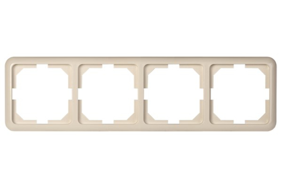 Prekės nuotrauka Rėmelis 4 vietų LX200 dramblio kaulo spalvos Vilma