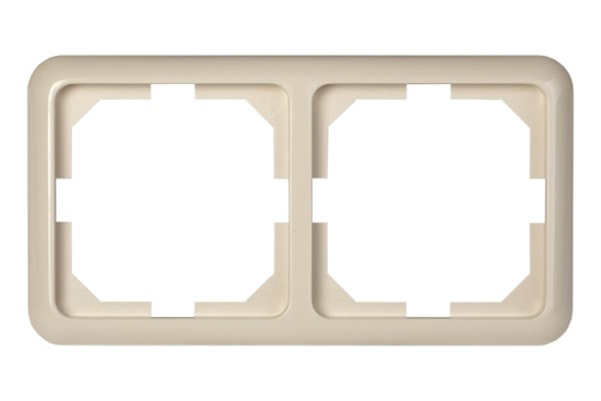 Prekės nuotrauka Rėmelis 2 vietų LX200 dramblio kaulo spalvos Vilma