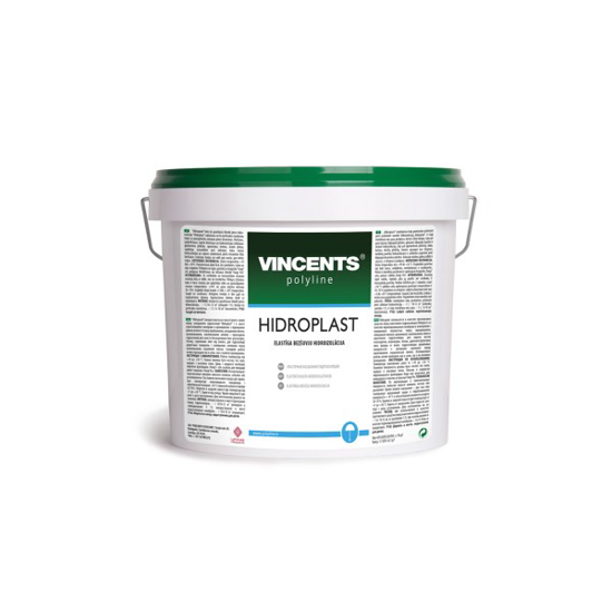 Prekės nuotrauka Hidroizoliacija HIDROPLAST 7 kg VINCENTS