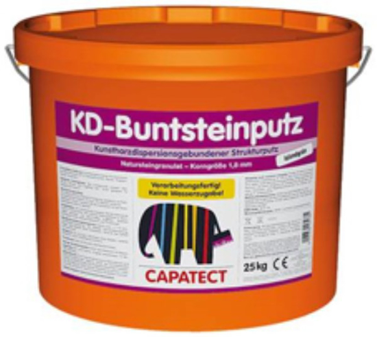 Prekės nuotrauka Tinkas mozaikinis Capatect KD Buntsteinputz  Marmorbraun 25 kg Caparol IŠPARDUOTA
