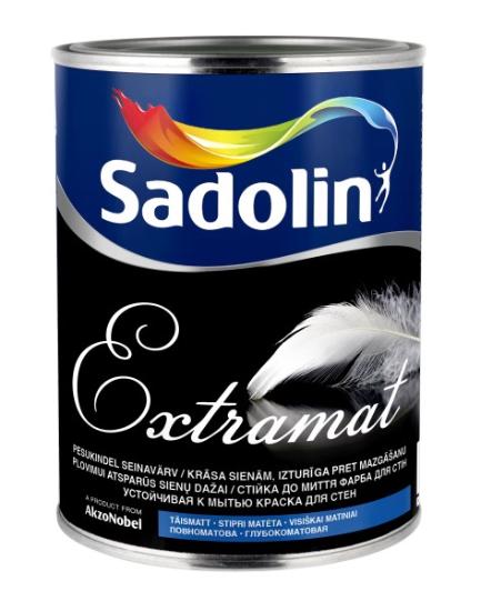 Prekės „Dažai sienų visiškai matiniai Sadolin Inova Extramat W0 1 l IŠPARDUOTA“ paveikslėlis