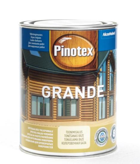 Prekės „Impregnantas - dažyvė medienai Pinotex Sadolin Grande 1 L IŠPARDUOTA“ paveikslėlis