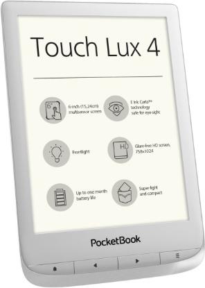 Prekės „POCKETBOOK TouchLux 4 PB627 GRY WIFI 6'' 8GB                                                                            “ paveikslėlis