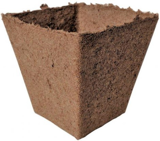 Prekės nuotrauka Daigykla durpinė - puodelis 8 x 8 cm 1 vnt IŠPARDUOTA