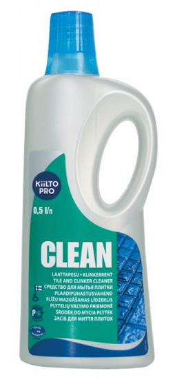 Prekės nuotrauka Valiklis plytelėms Clean 0,5 l KIILTO IŠPARDUOTA