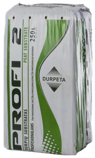 Prekės nuotrauka Durpių substratas su moliu PROFI mix 2 250 l Durpeta