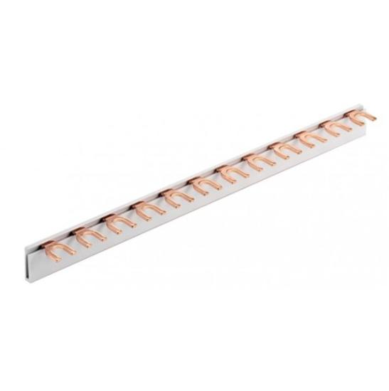 Prekės „Šyna komutacinė 1P 10mm 54 modulių  Fork -type IŠPARDUOTA“ paveikslėlis