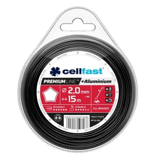 Prekės „Pjovimo valas CELLFAST PREMIUM 2,7mm x 15m IŠPARDUOTA“ paveikslėlis