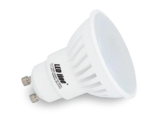 Prekės „Lempa LED GU10 7W 4000K 630lm LEDline  IŠPARDUOTA“ paveikslėlis