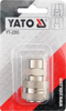 Prekės nuotrauka Antgalis žarnai 6,3 mm 1/4" vidinis sriegis Yato