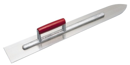 Prekės nuotrauka Glaistyklė betonui 400 x 120 x 1,2 mm nerūdijančio plieno Kaufmann
