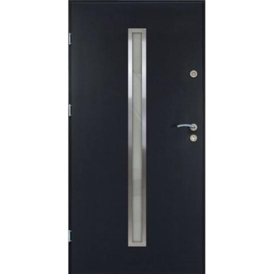 Prekės „Durys lauko Jupiter T55-INOX 90, kairė varstymo kryptis, antracitas IŠPARDUOTA“ paveikslėlis
