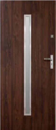 Prekės „Durys lauko Jupiter T55-INOX 90, kairė, riešutas IŠPARDUOTA“ paveikslėlis