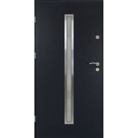 Prekės nuotrauka Durys lauko Jupiter T55-INOX 90E,D,antracitas dešinė varstymo kryptis IŠPARDUOTA