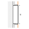 Prekės nuotrauka Profilis SC030-51-250 30mm nerūdijantis plienas 2,5m