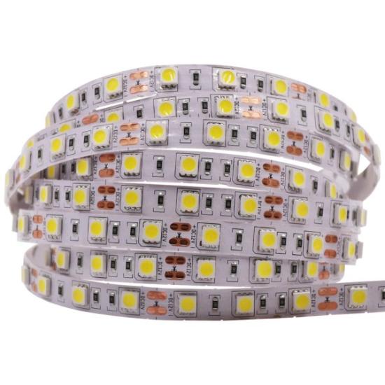 Prekės „LED juostos rinkinys su maitinimo šaltiniu, 5m, 60LED/m, 5.5W/m, 12Vdc, 660lm/m, neutraliai balta 4000K IŠPARDUOTA“ paveikslėlis