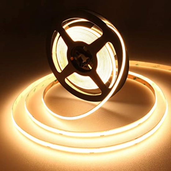 Prekės nuotrauka LED juostos rinkinys su maitinimo šaltiniu, 5m, COB, 8W/m, 12Vdc, 880lm/m, neutraliai balta 4000K