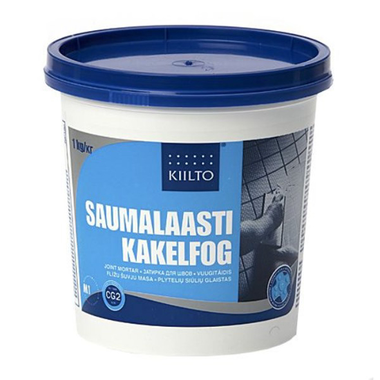 Prekės nuotrauka Plytelių siūlių glaistas KIILTO 44 tamsiai pilka 3 kg