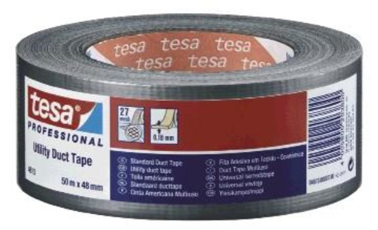 Prekės nuotrauka Juosta audinio Tesa ECO pilka 50 m x 48 mm 