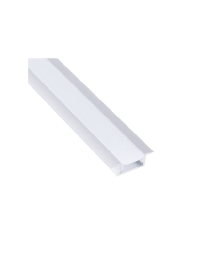 Profilis LED juostai anoduotas įleidžiamas INLINE MINI XL 2m.. Jupoja ...