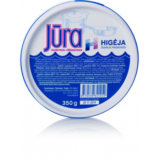 Prekės nuotrauka Pasta valymo JŪRA 350g IŠPARDUOTA
