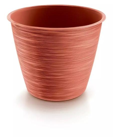 Prekės „Vazonas plastikinis Furu DFO300-7598U, vario spalvos IŠPARDUOTA“ paveikslėlis