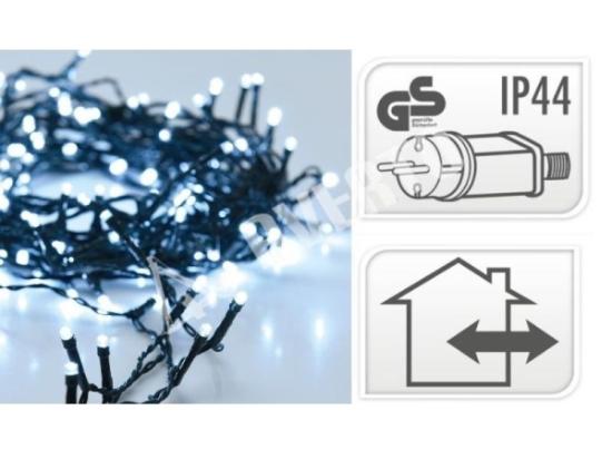 Prekės „Elektrinė girlianda 1800 LED 36 m, šaltai baltos spalvos IŠPARDUOTA“ paveikslėlis