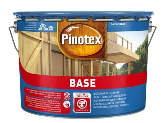 Prekės „Medienos gruntas PINOTEX BASE, 10 l, bespalvis IŠPARDUOTA“ paveikslėlis