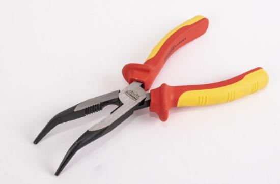Prekės „Replės lenktos 160mm 1000V VDE Modeco IŠPARDUOTA“ paveikslėlis