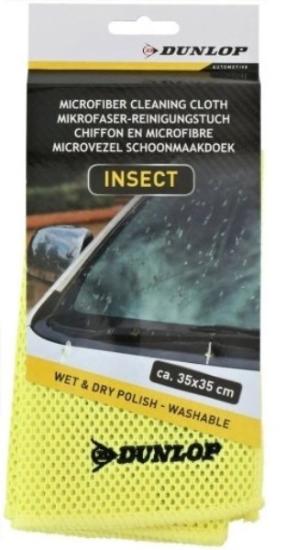Prekės „Šluostė mikropluošto vabzdžiams 35x35 cm Dunlop IŠPARDUOTA“ paveikslėlis
