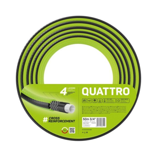 Prekės nuotrauka Laistymo žarna QUATTRO 5/8” x 15m IŠPARDUOTA