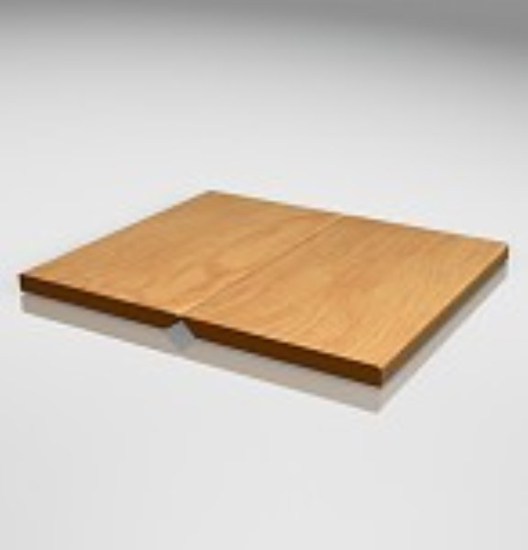 Prekės nuotrauka KAMPAS UNIVERS.MPP 2600*25*25mm BETON 128