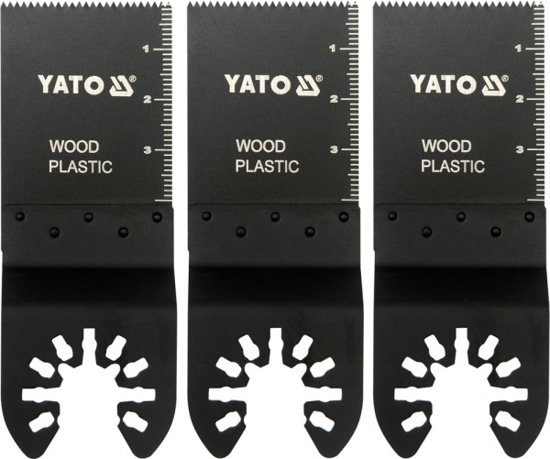 Prekės nuotrauka Pjūkleliai daugiafunkciniai 34 mm 3 vnt Yato YT-34685