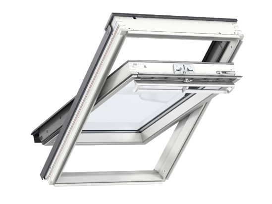 Prekės nuotrauka VELUX stogo langas, 66x118, baltai daž., 2 k., GGL FK06 2062