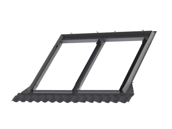 Prekės nuotrauka VELUX kombi tarpine 2 langams banguotai dangai, EKW MK12 0021E