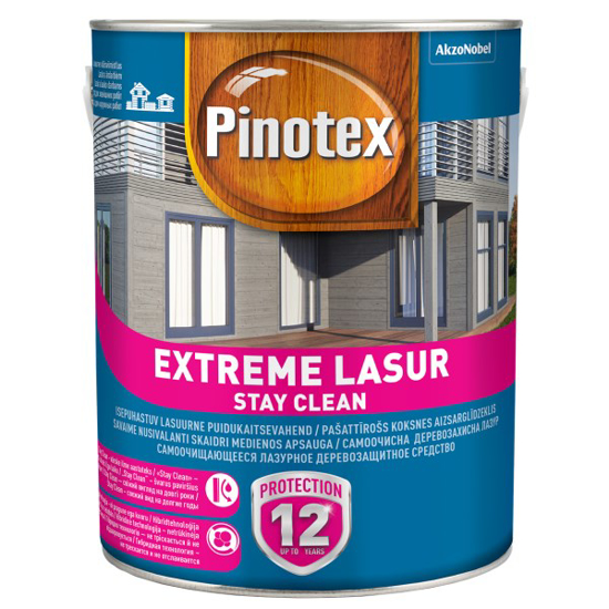 Prekės nuotrauka Medienos impregnantas PINOTEX EXTREME LASUR,  3 l, palisandro spalvos IŠPARDUOTA