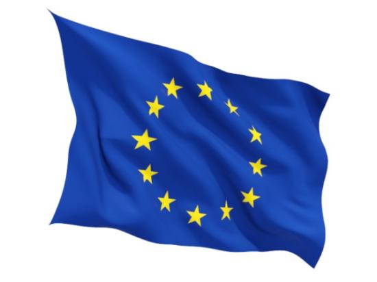Prekės „Vėliava Europos Sąjungos 1 x 1,7 m IŠPARDUOTA“ paveikslėlis